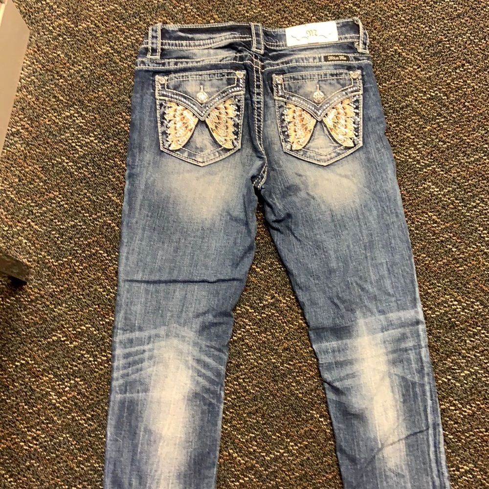 Miss me Flutter Wing bling  Hailey skinny. Size 27